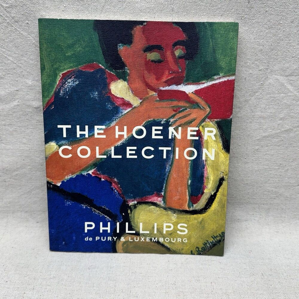 Phillips NY856A The Hoener Collection New York Mon Nov 5th 2001 Auction Catalog